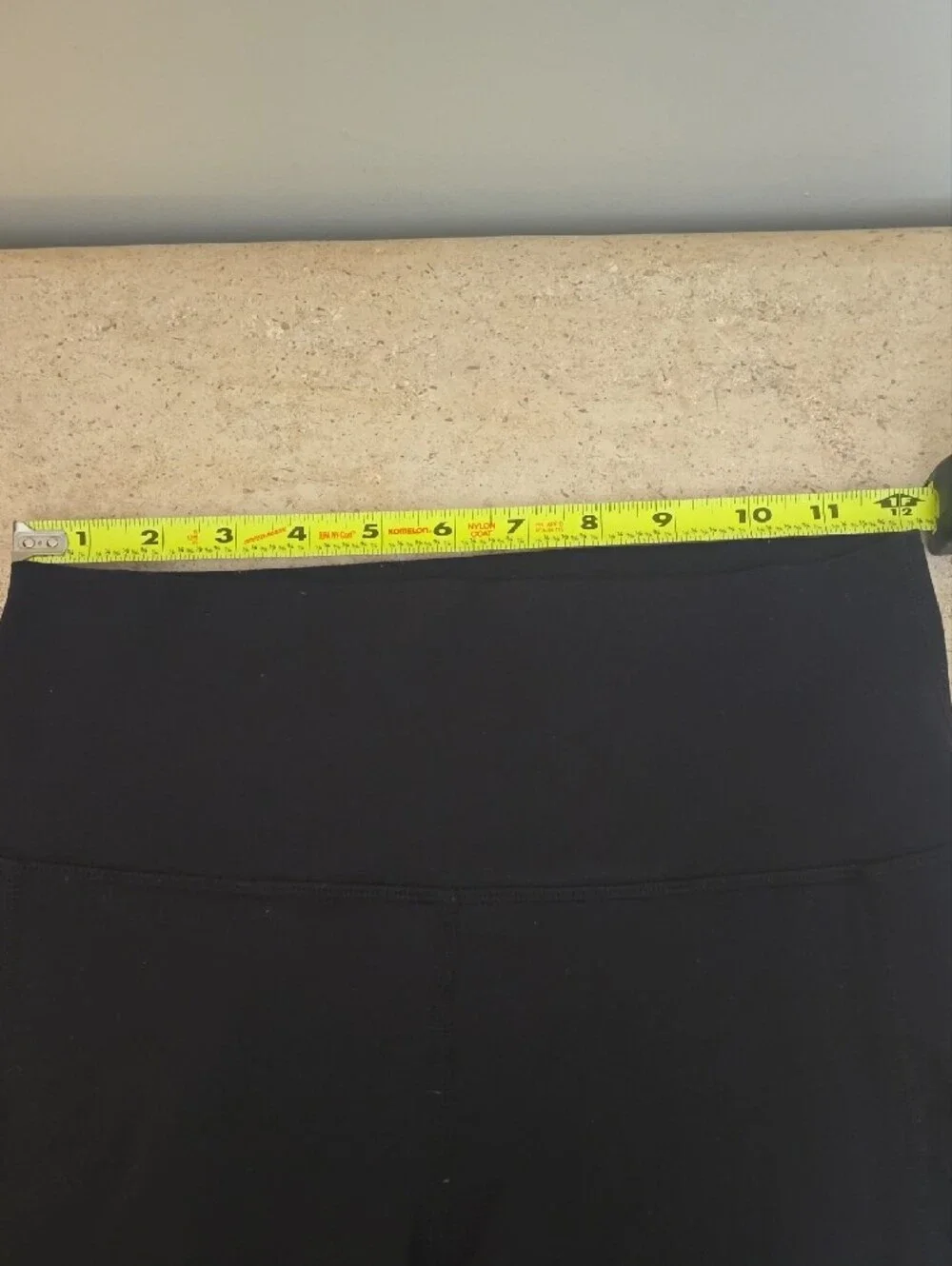 ALO Yoga Black Leggings with Side Ladder Cutouts